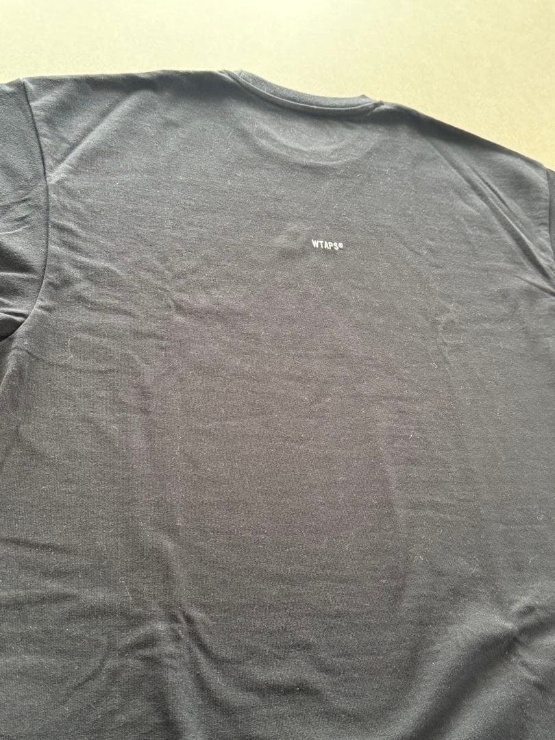WTAPS ブラック ロングスリーブ Tシャツ サイズX 03
