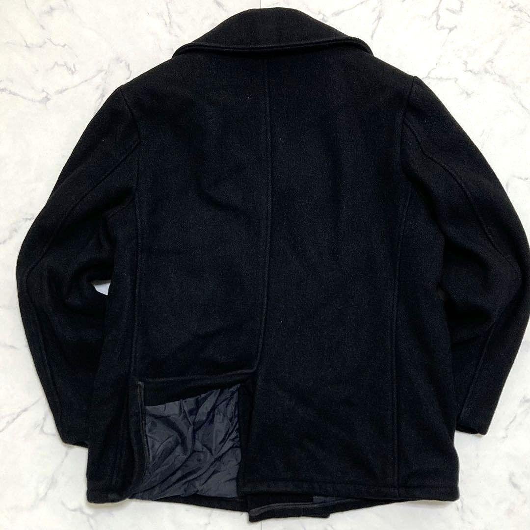 Schott メンズ ピーコート 740N メルトンウール キルティング 42