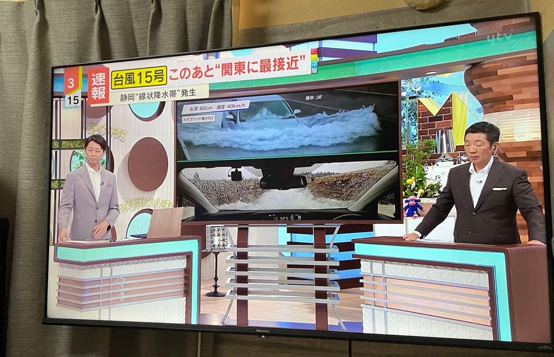 ハイセンス50E6G テレビ リモコン付き　2023年製