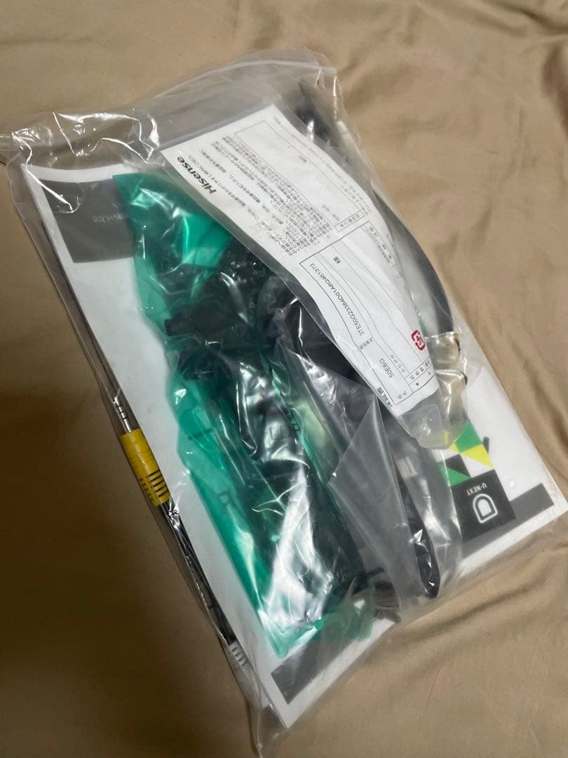 ハイセンス50E6G テレビ リモコン付き　2023年製