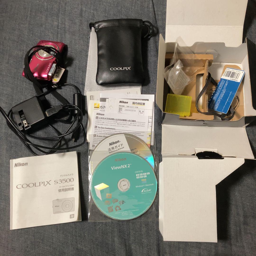 Nikon デジタルカメラ COOLPIX S3500