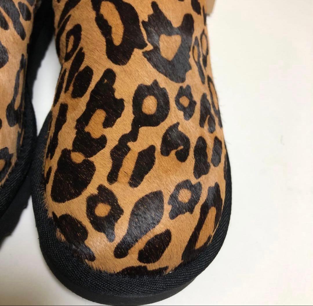 UGG ヒョウ柄 ムートンブーツ　レオパード柄　未使用　箱あり