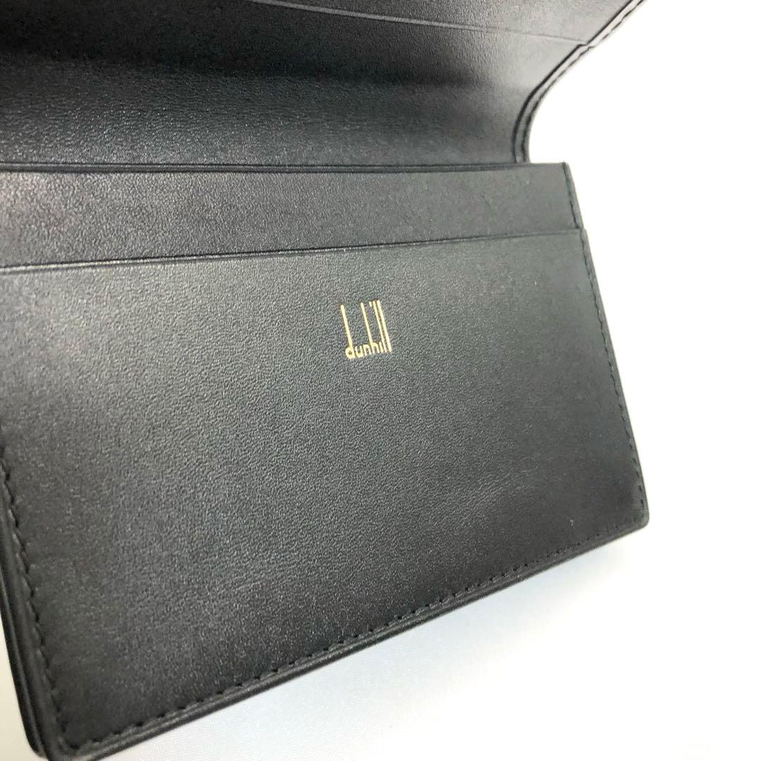 【未使用✨極美品】　dunhill ダンヒル 名刺入れ カードケース　箱付き
