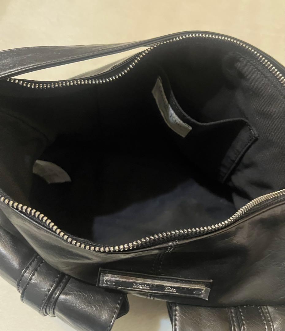 バッグ MATIN KIM DOUBLE POCKET SHOULDER BAG