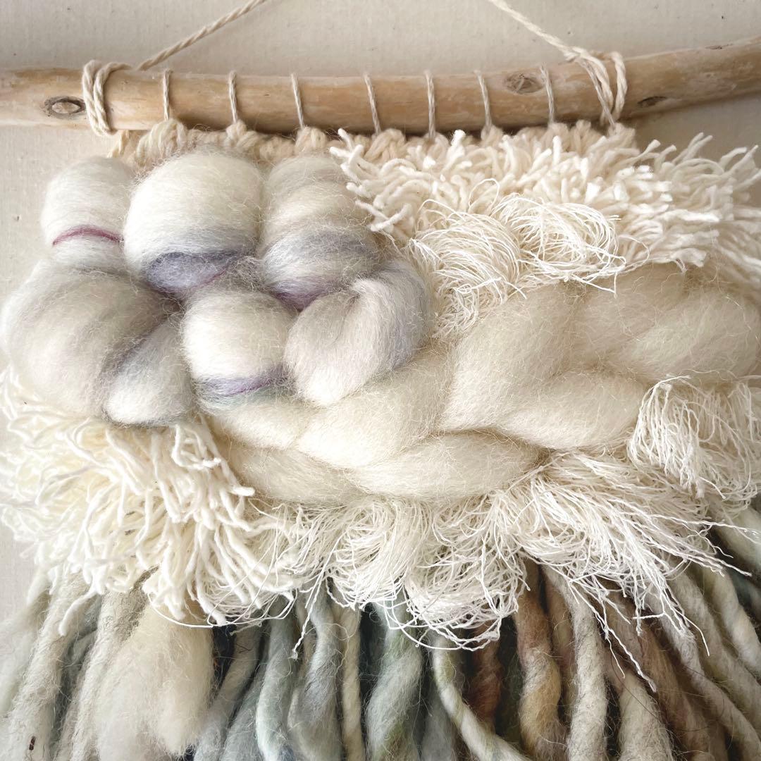 【一点もの】流木 ウィービング タペストリー 『木霊』