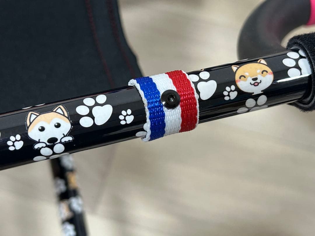 【高強度／超軽量】犬用車椅子 柴犬 四輪車 柴犬柄