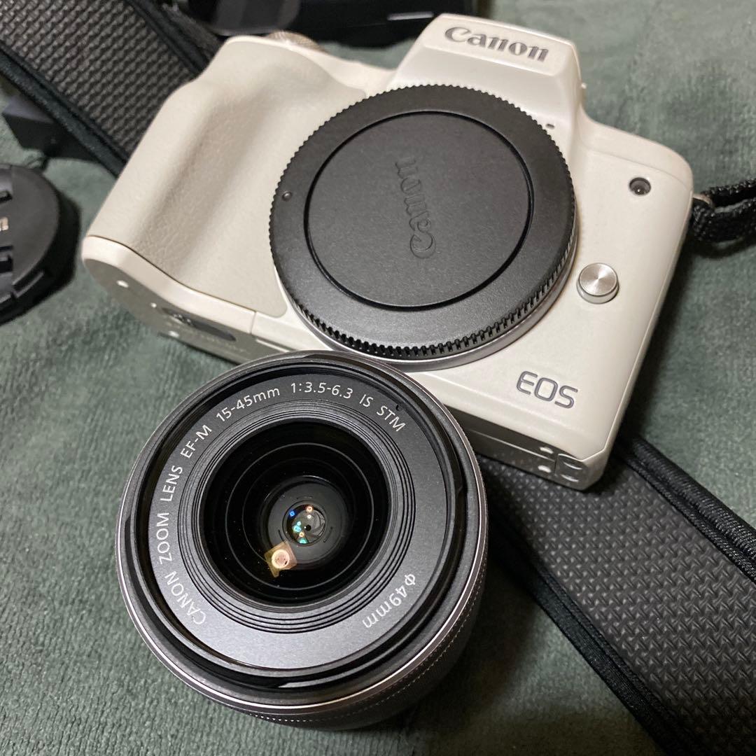 本日限定値下げCanon EOS Kiss M ホワイト