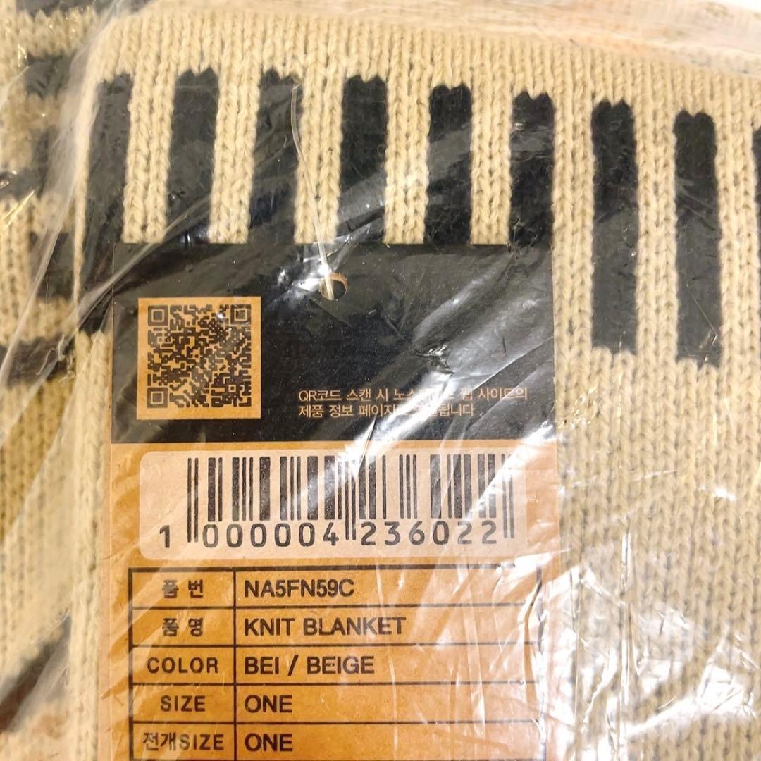 2点セットノースフェイス　正規　ブランケット　ひざ掛け　キャンプ　新品　ベージュ