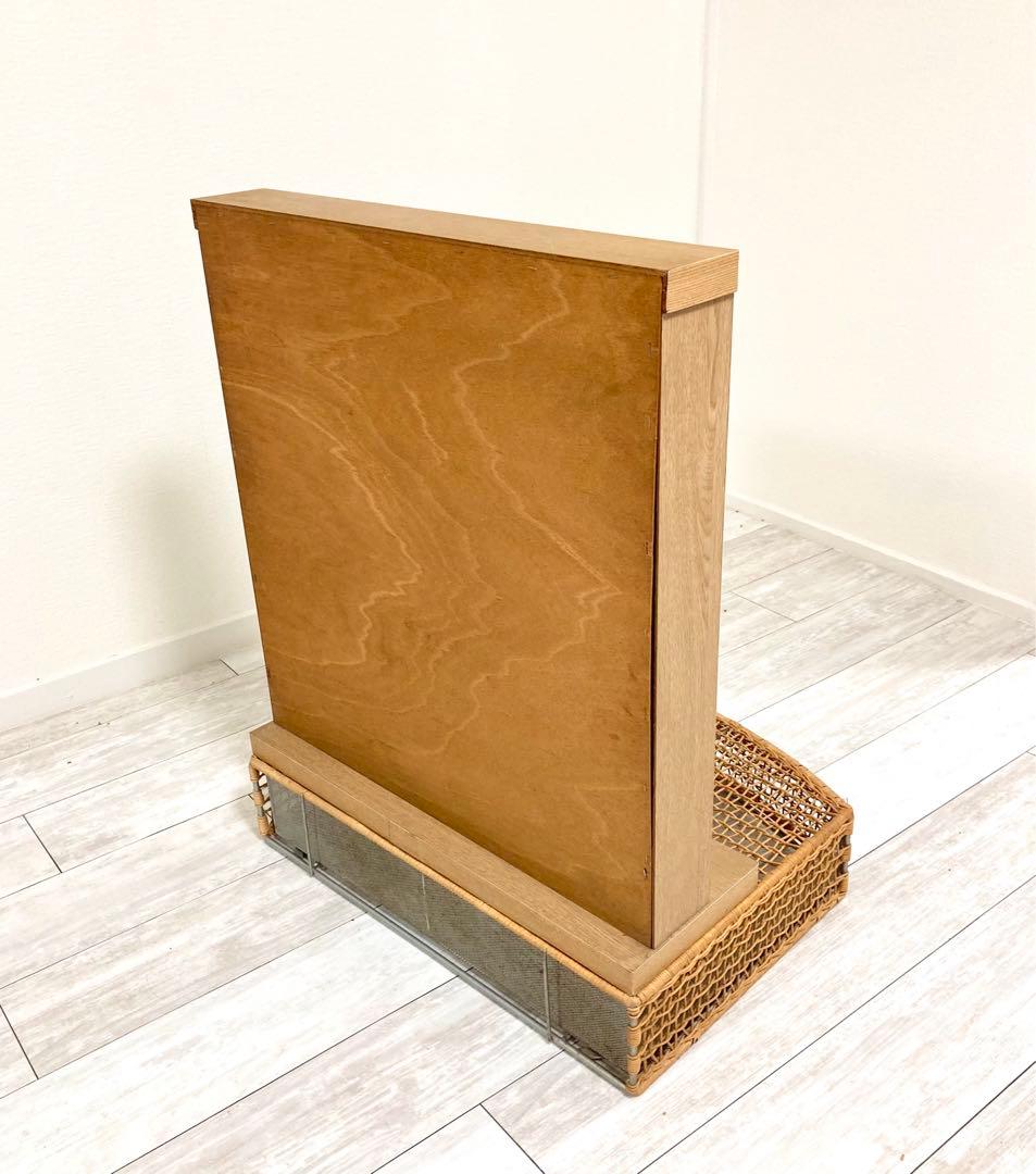 直接手渡し！アジアンウッド×ラタン セパレート ドレッサー