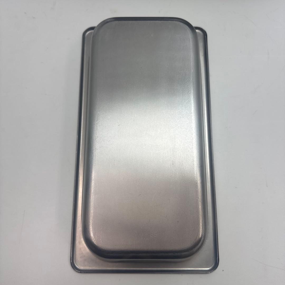 ホテルパン ステンレス製 長方形 保存容器 蓋付き 1／3サイズ 4セット