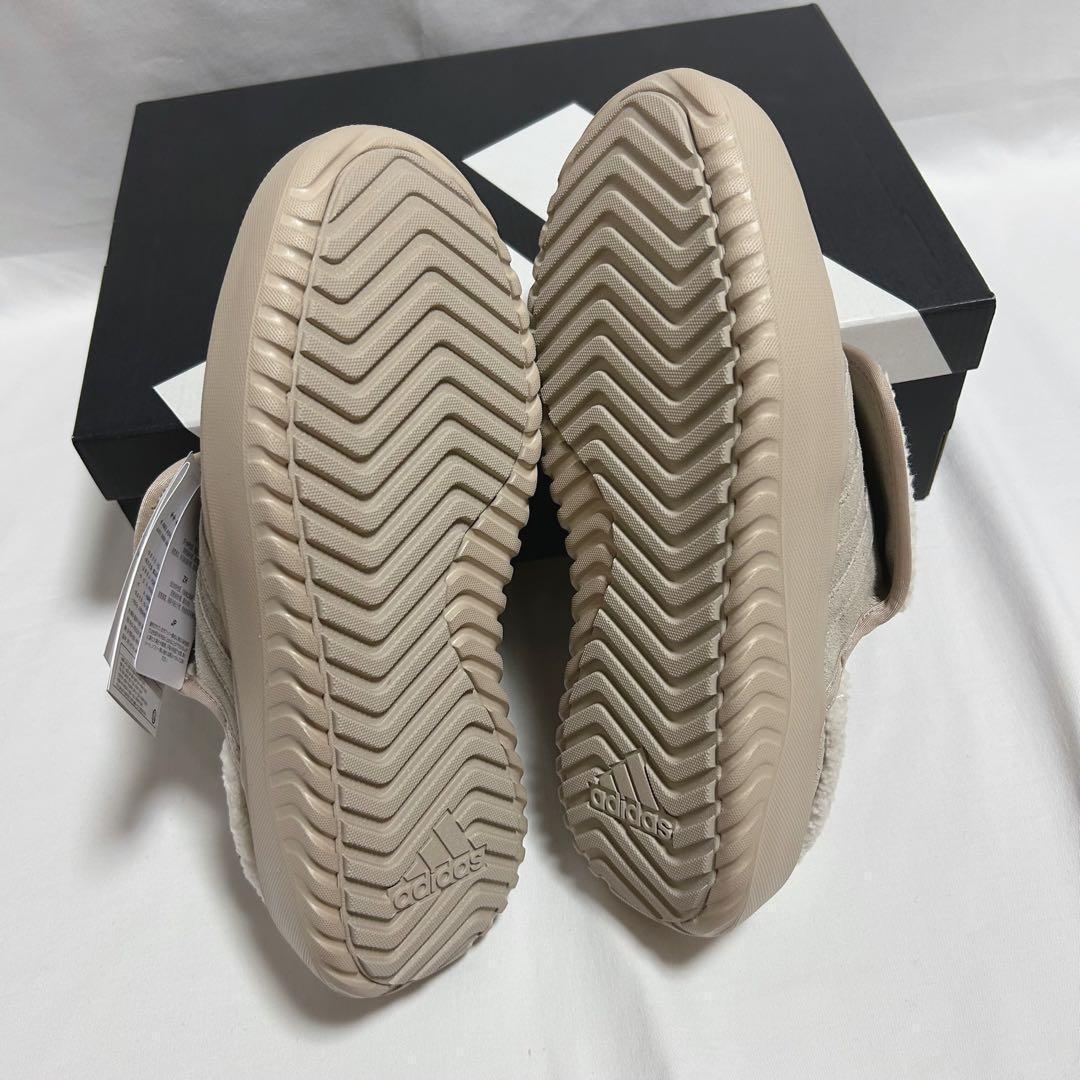 韓国限定 新作 ADIDAS GRANDCOURT MULE ベージュ 24.5