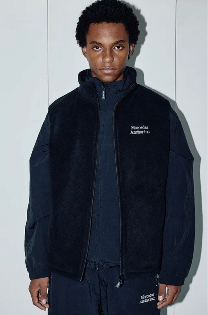 [即完売品]Mercedes ANCHOR INC. フリースベストLサイズ