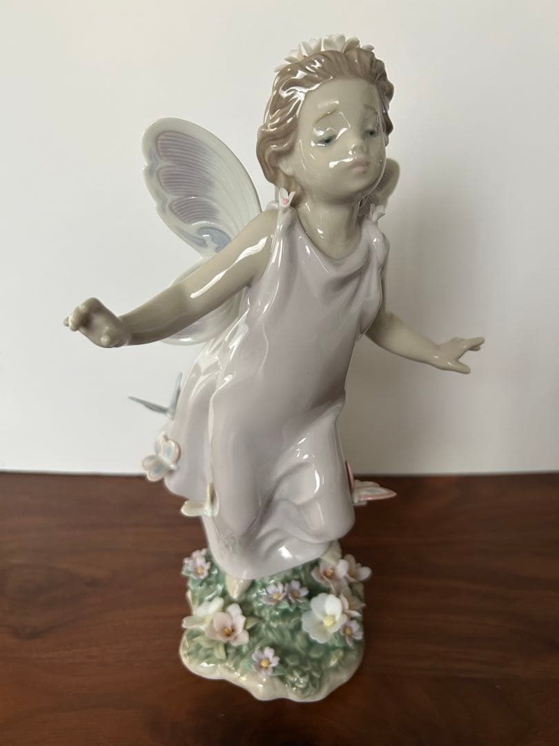 リヤドロ　LLADRO 蝶の妖精