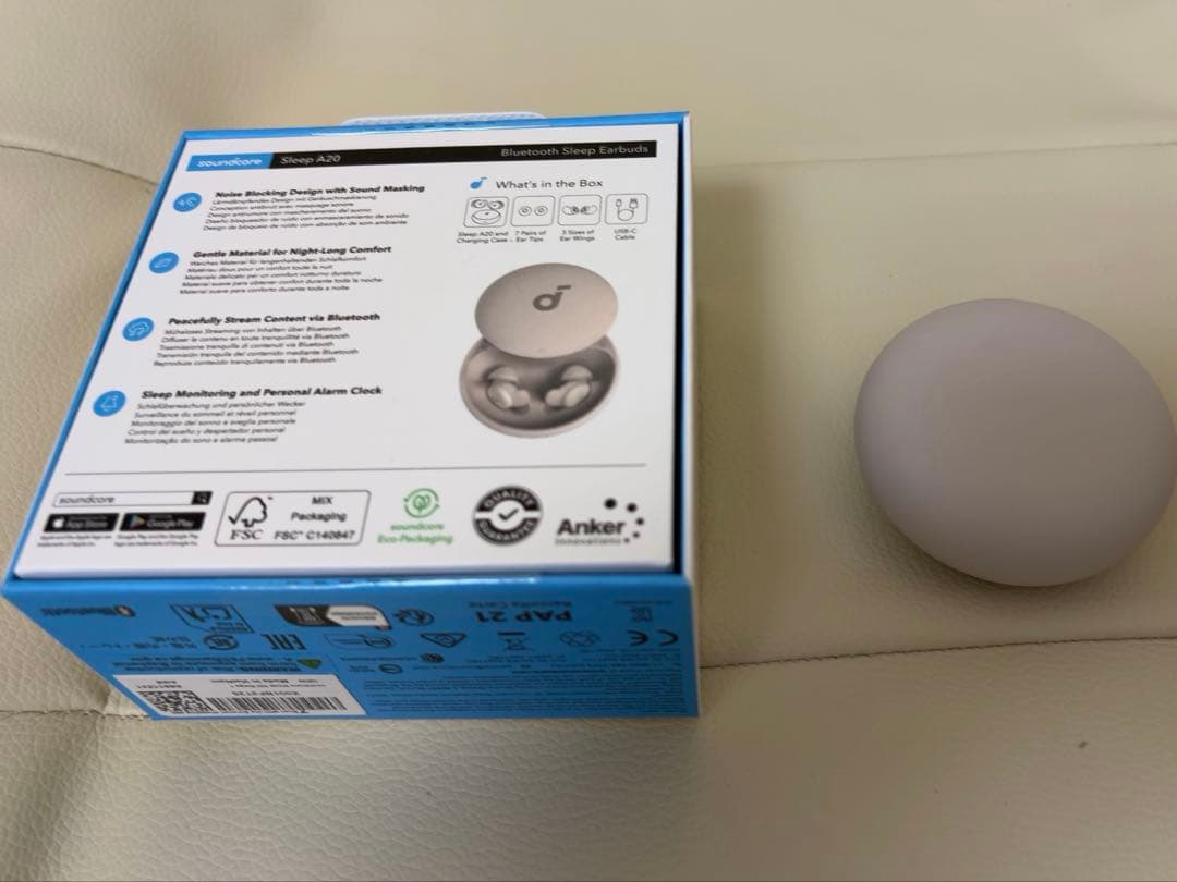 Anker Soundcore Sleep A20 寝ホン サンドベージュ