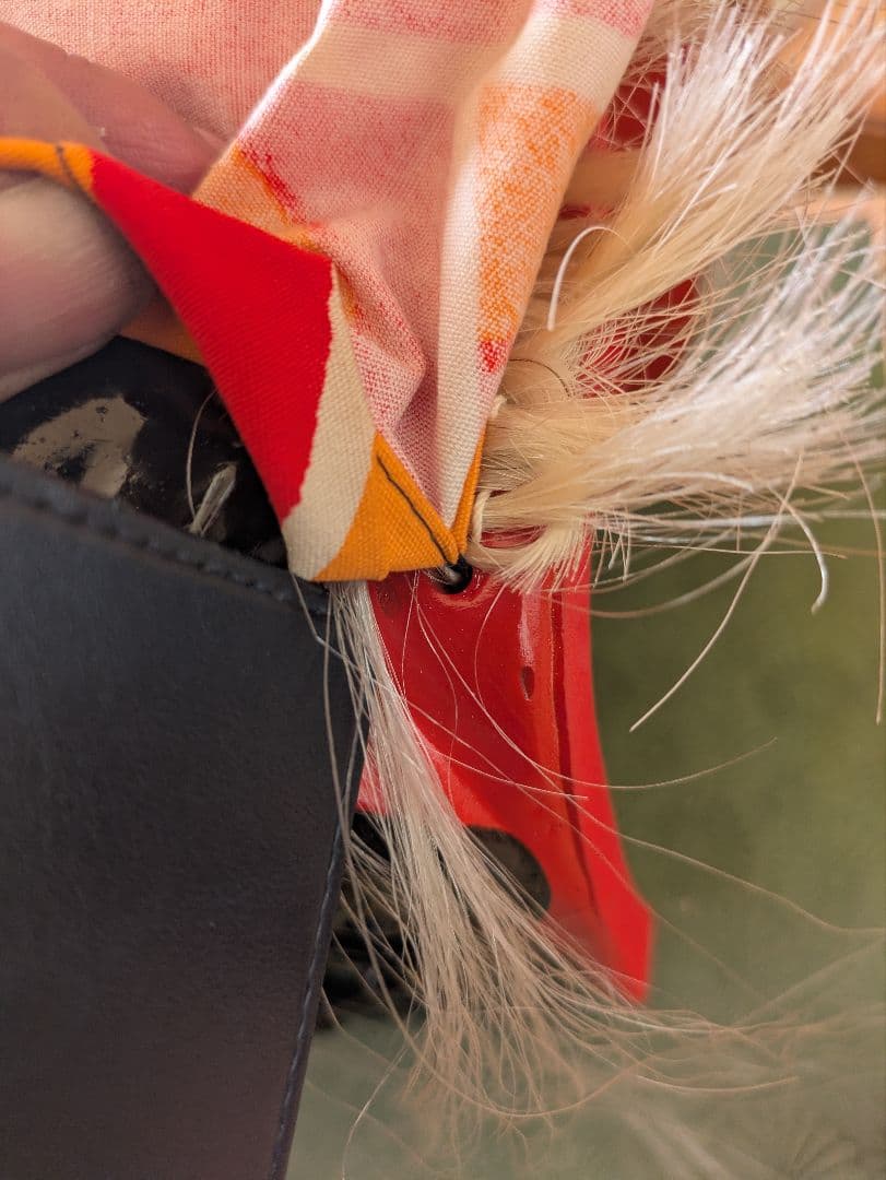 伝統的な獅子舞の置物 ケース付き