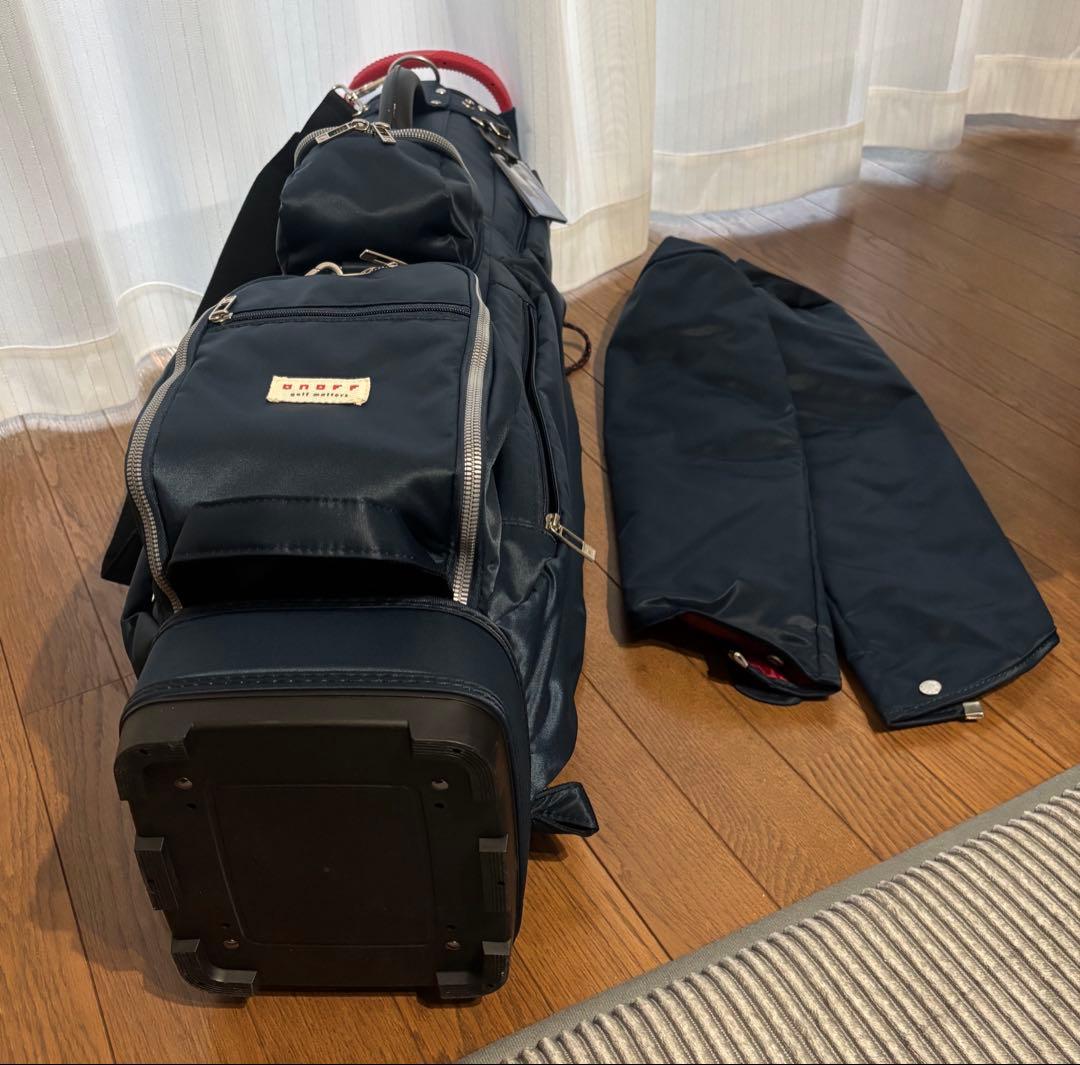 オノフ onoff キャディバッグ ネイビー 9型