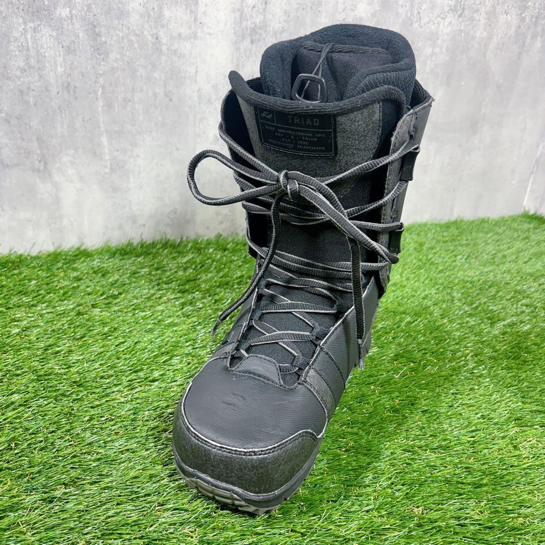 RIDE TRIAD 27.0cm スノーボードブーツ メンズ BOA ブラック