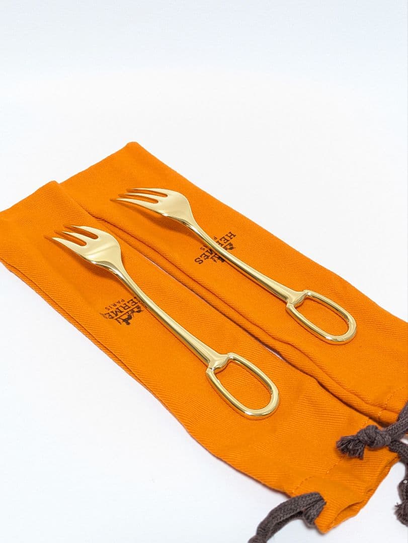 HERMES エルメス グラン アトラージュ デザートスプーン デザートフォーク