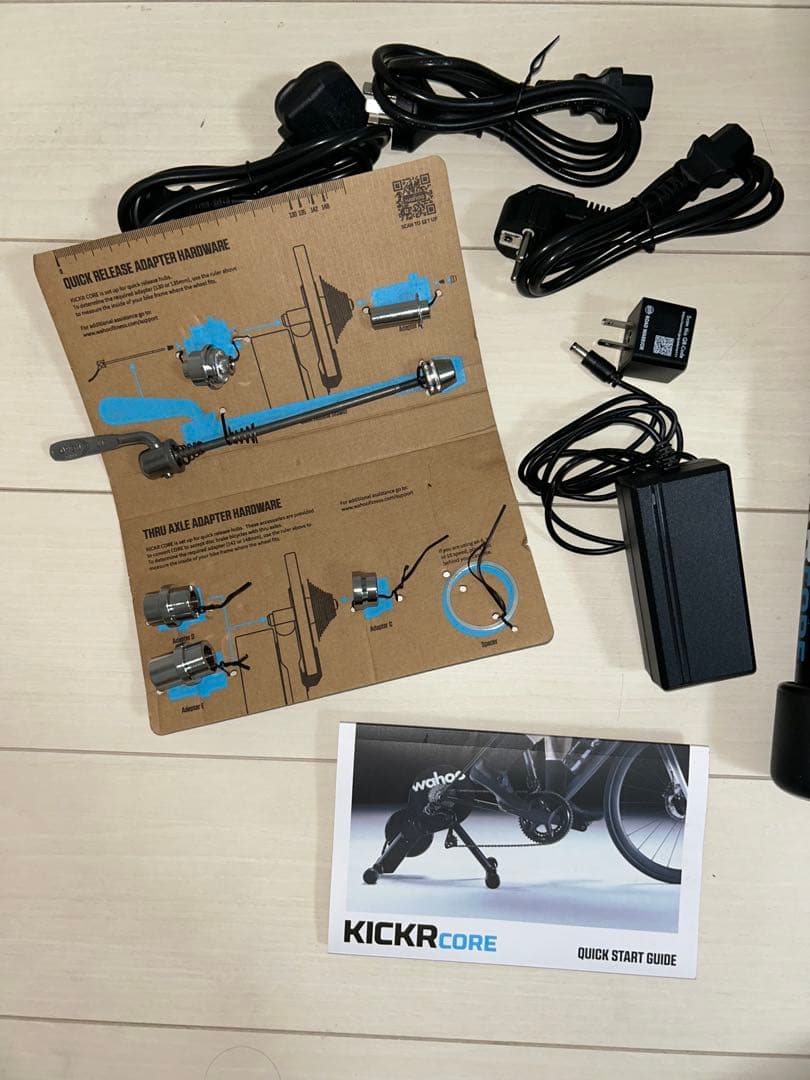 wahoo KICKR CORE 固定ローラー Zwift Cog付き