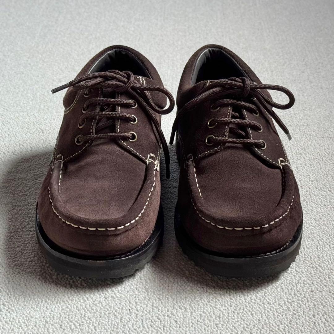 靴 Paraboot THIERS/SPORT VEL MARRON UK8