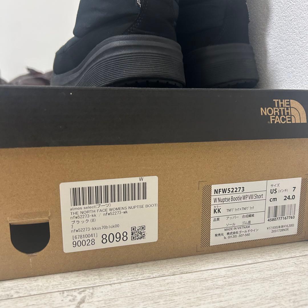 THE NORTH FACE ブラック スノーブーツ