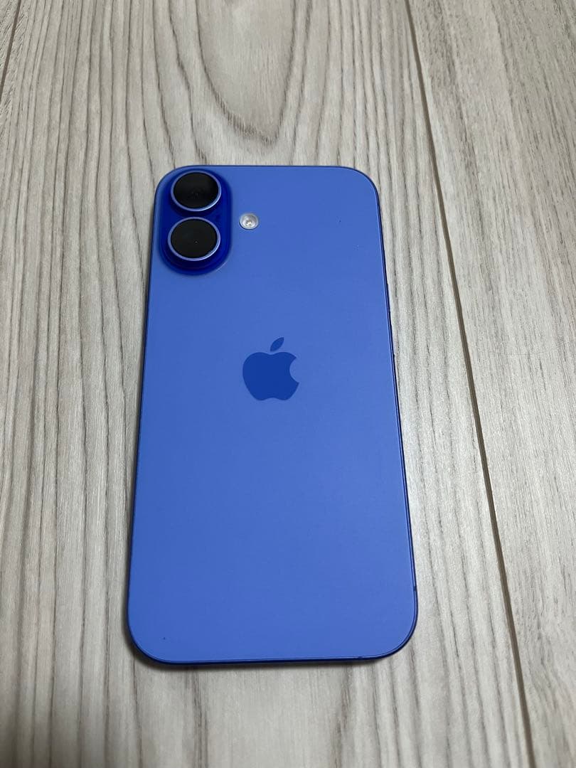 【ほぼ新品】Apple iPhone 16 ウルトラマリン128GB 本体