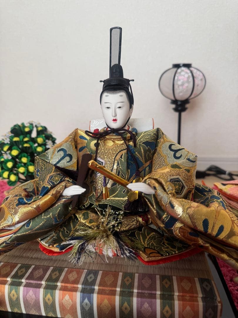 値下げ　久宝堂　雛人形　セット　平安桂鳳作