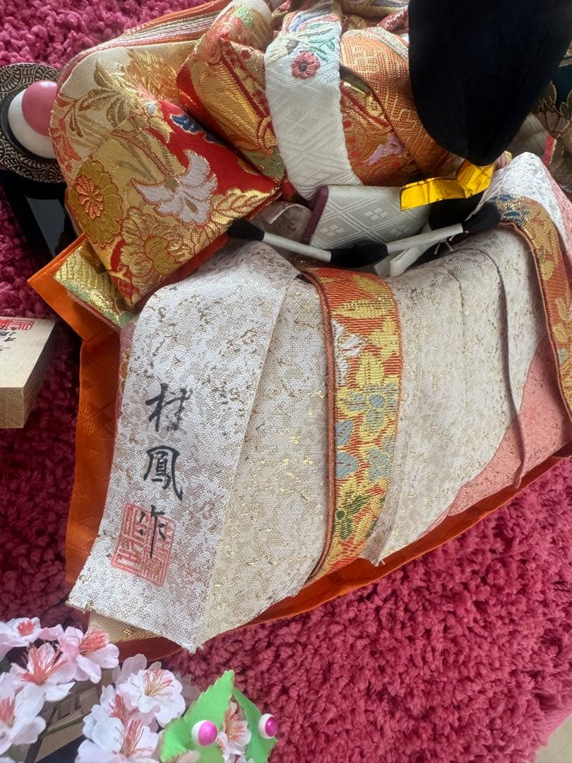 値下げ　久宝堂　雛人形　セット　平安桂鳳作