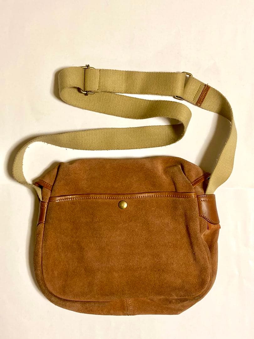 80’sヴィンテージ　※ SAZABY’S サザビー ショルダーバッグ　スエード