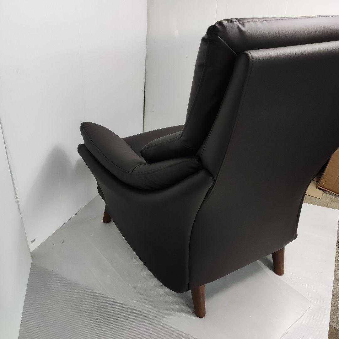 数日セール【美品】コウテイ3 ニトリ 合成皮革 1人用ソファ