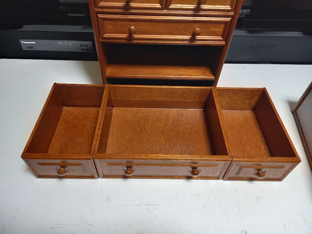 SEIWA CRAFT　木製　小引き出し　大小揃い　セット