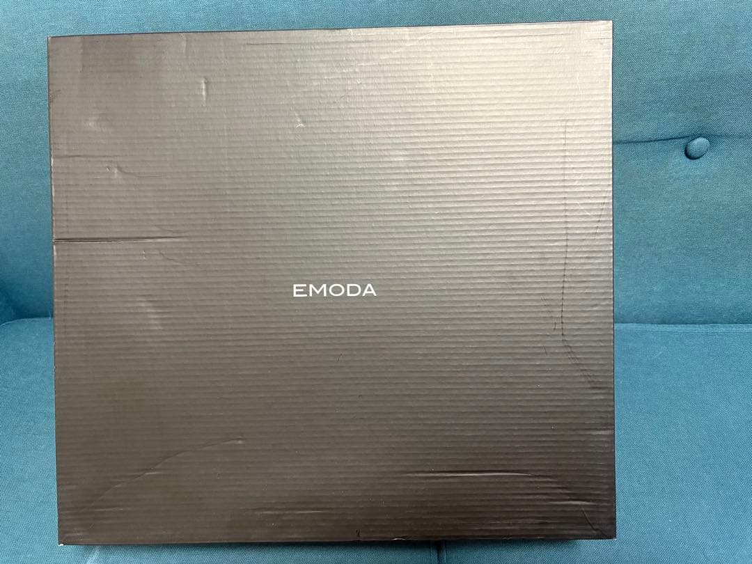 即日発送！EMODA ルーズフレアカバーフィットブーツ　アイボリー