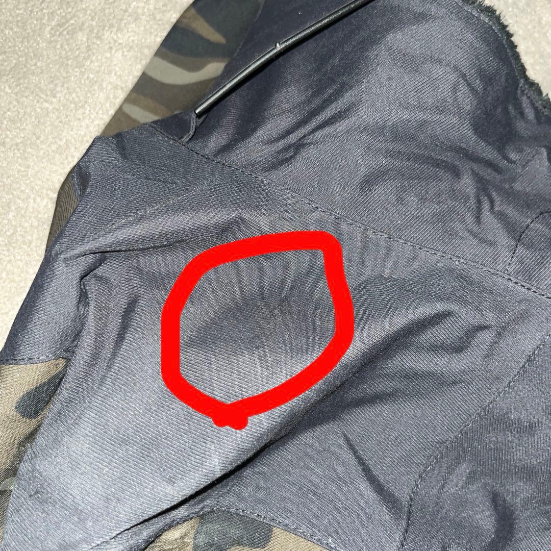 RSタイチ RSJ723 ウインターパーカ 黒/カモ M