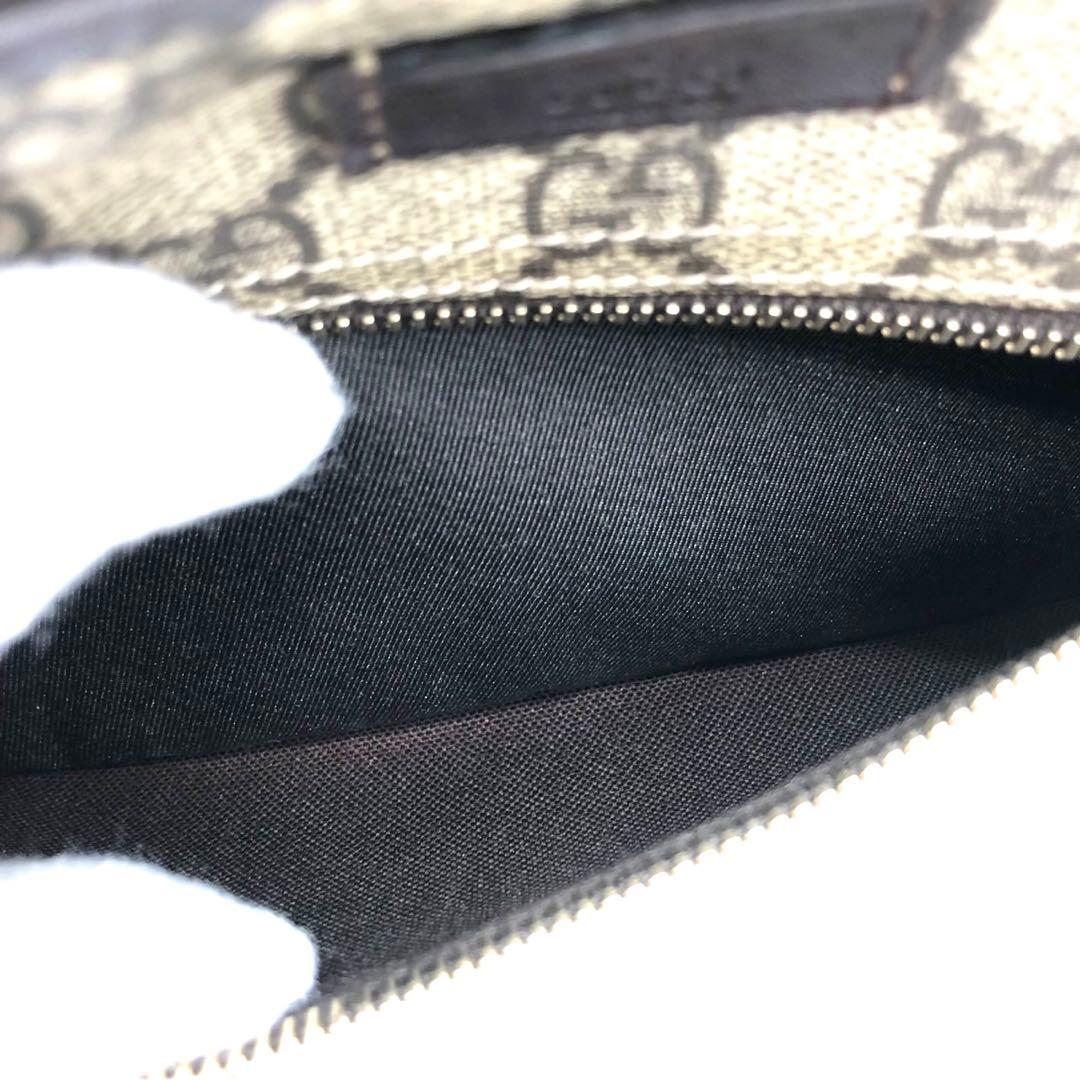 ✨美品✨グッチ ショルダーバッグ カメラバッグ GGスプリーム ロゴプレート