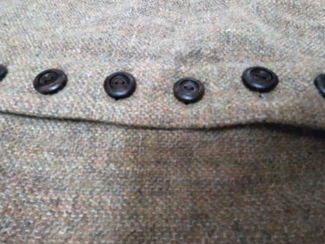 アーツ&サイエンス ARTS&SCIENCE ツィードベスト ボタンベストジレ