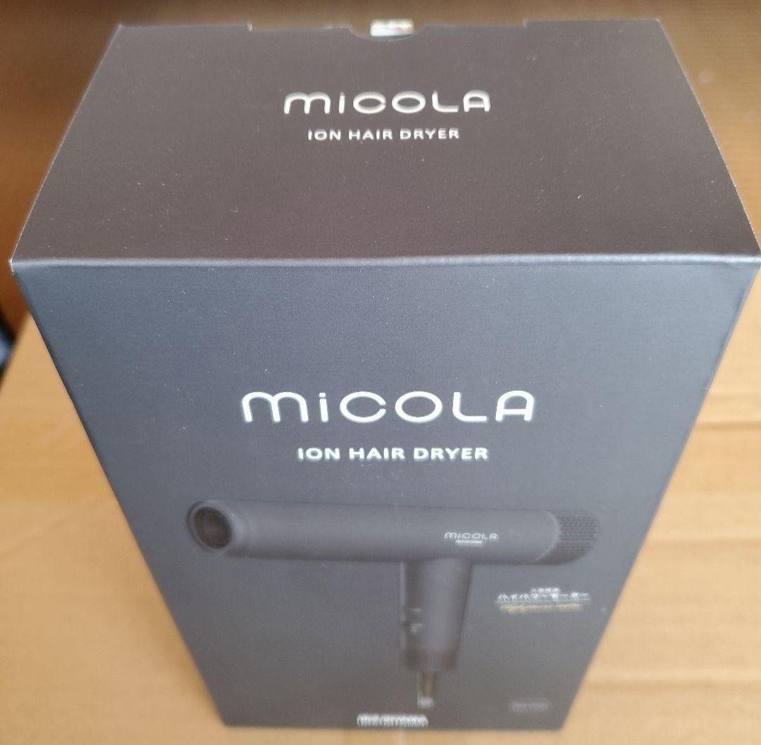 アイリスオーヤマ MICOLA イオンヘアドライヤー ダークグレー