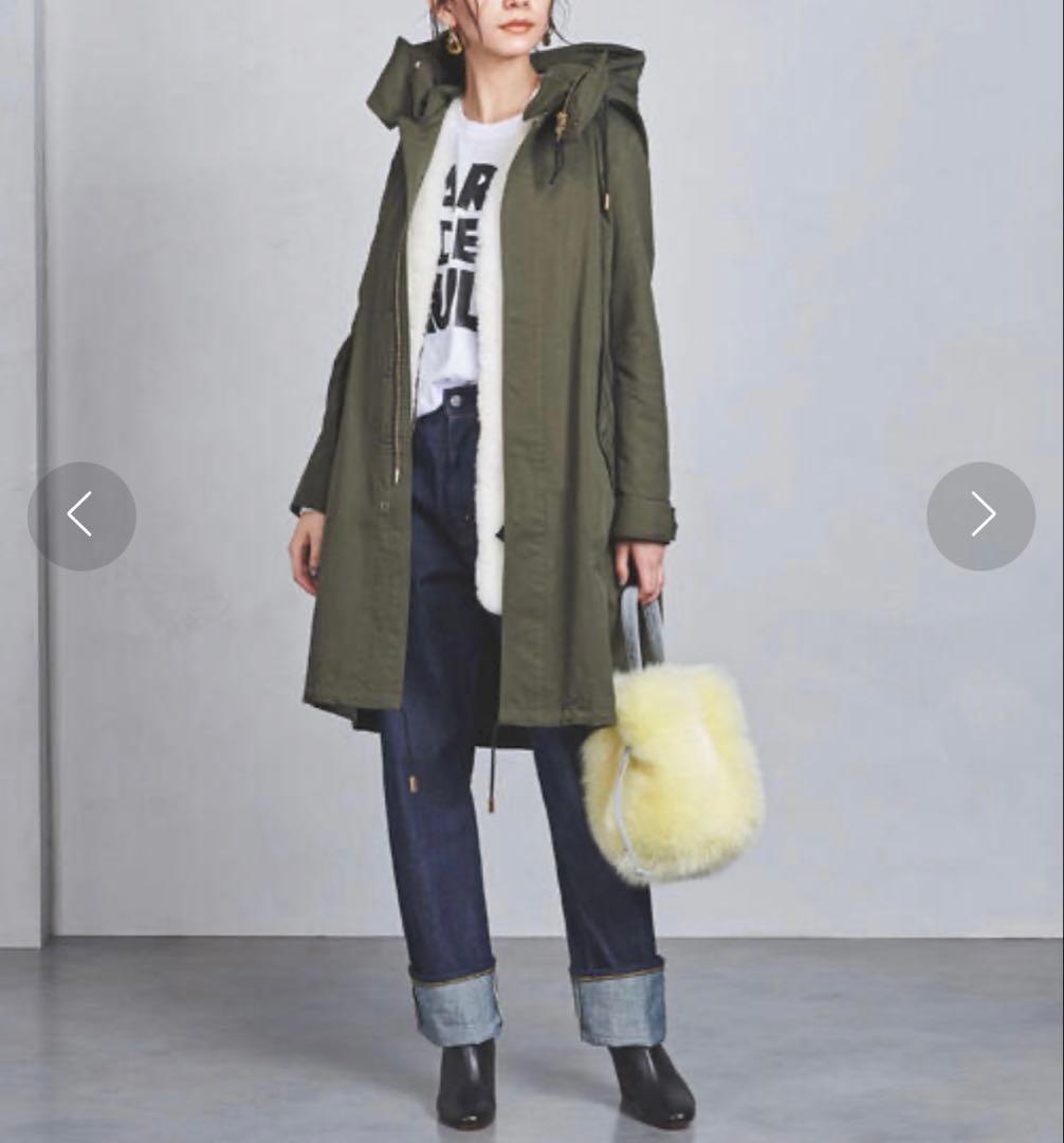 lemon_ 別注THE RERACS（ザ リラクス）ロングモッズコート