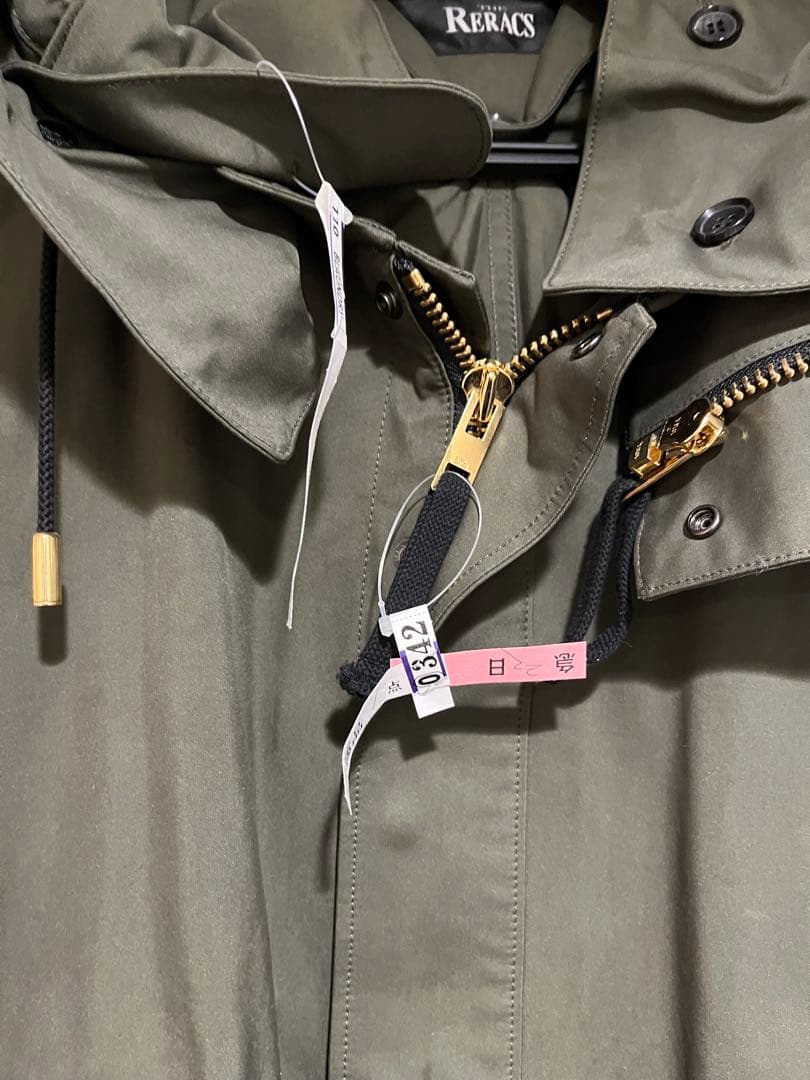 lemon_ 別注THE RERACS（ザ リラクス）ロングモッズコート