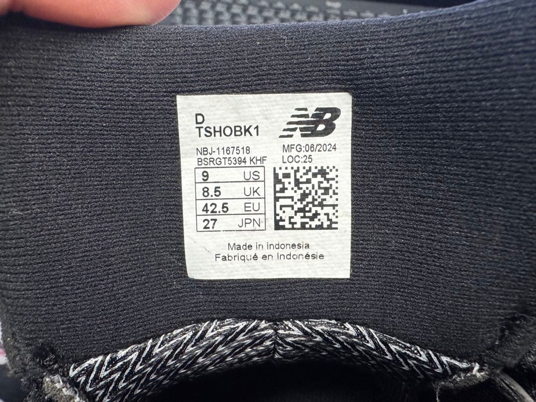 き*ー様 new balance S01 トレーニングシューズ ブラック