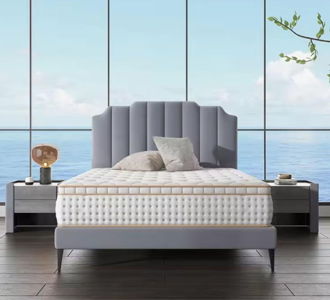 ラグジュアリーモダン ベッド クイーンサイズ