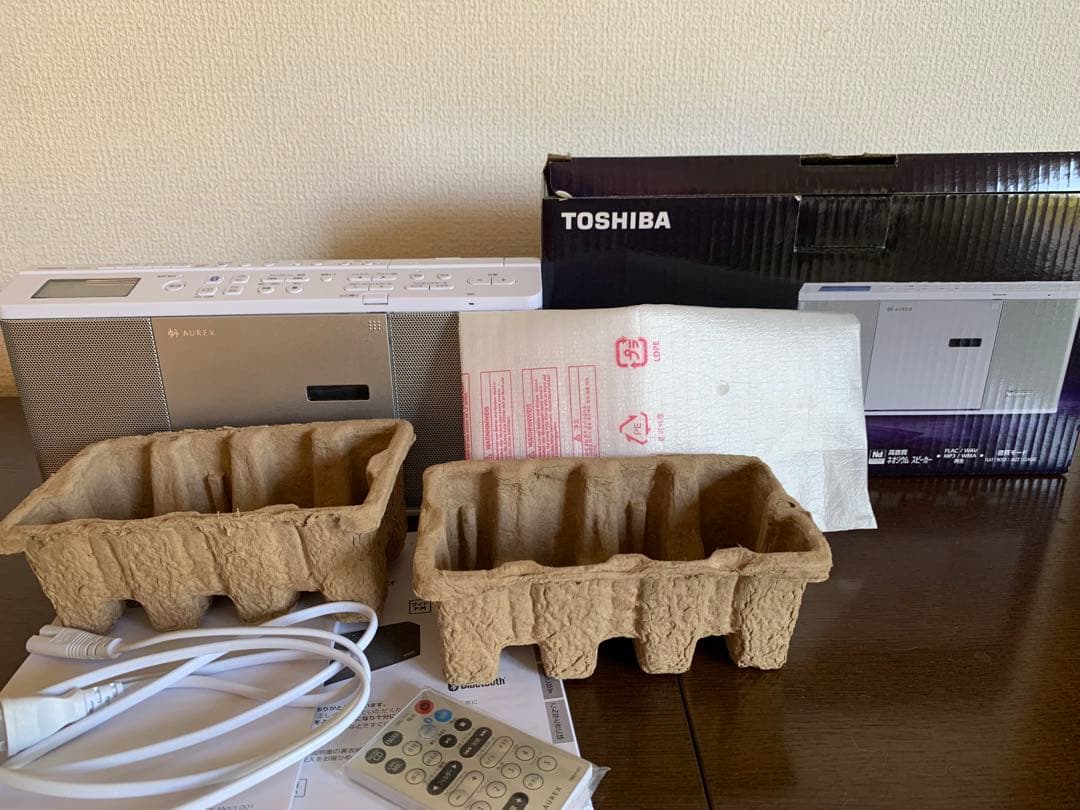 CDラジオ　東芝／高音質ハイスペックモデル　24年製メーカー保証付 TYANX3