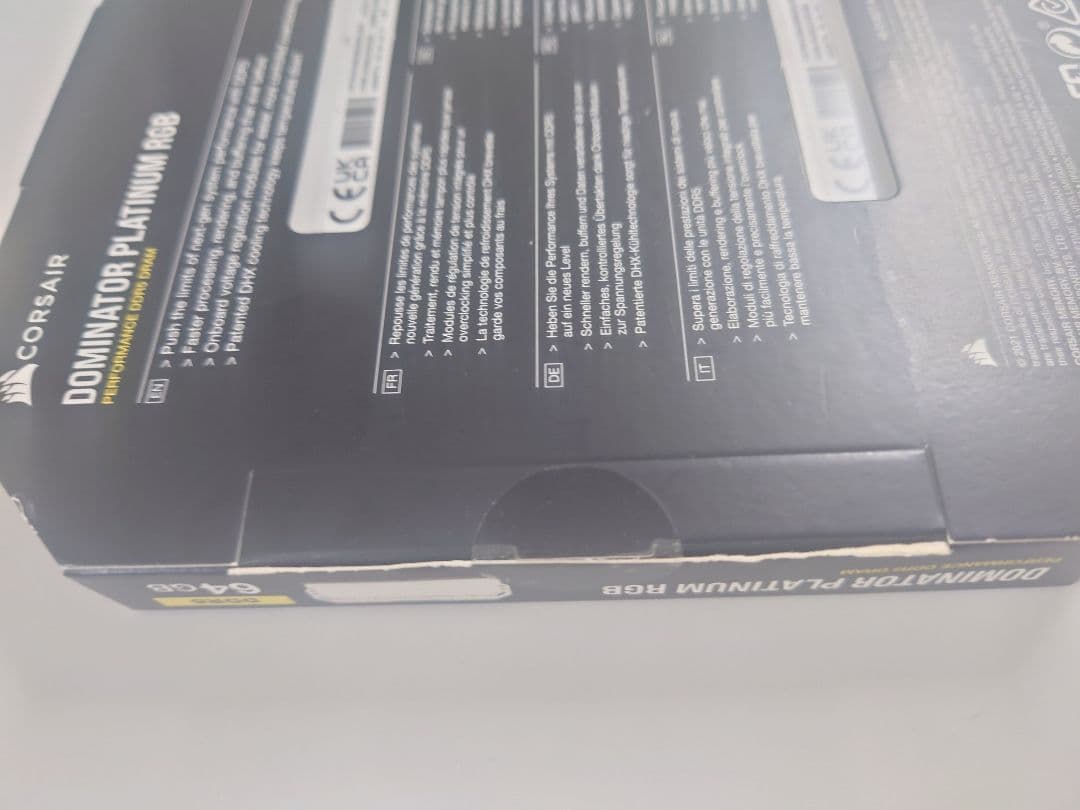 メモリー CORSAIR Dominator Platinum RGB 64GB