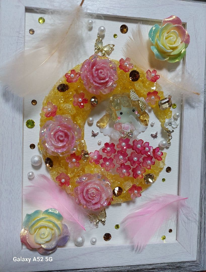 シーグラスアート 天使ちゃんと悪魔ちゃん♪お取り置き中です(⋆ᴗ͈ˬᴗ͈)”