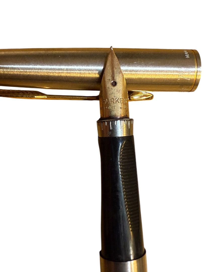 万年筆 4本　PILOT2本　PLATINUM PARKER 18K/14K刻印