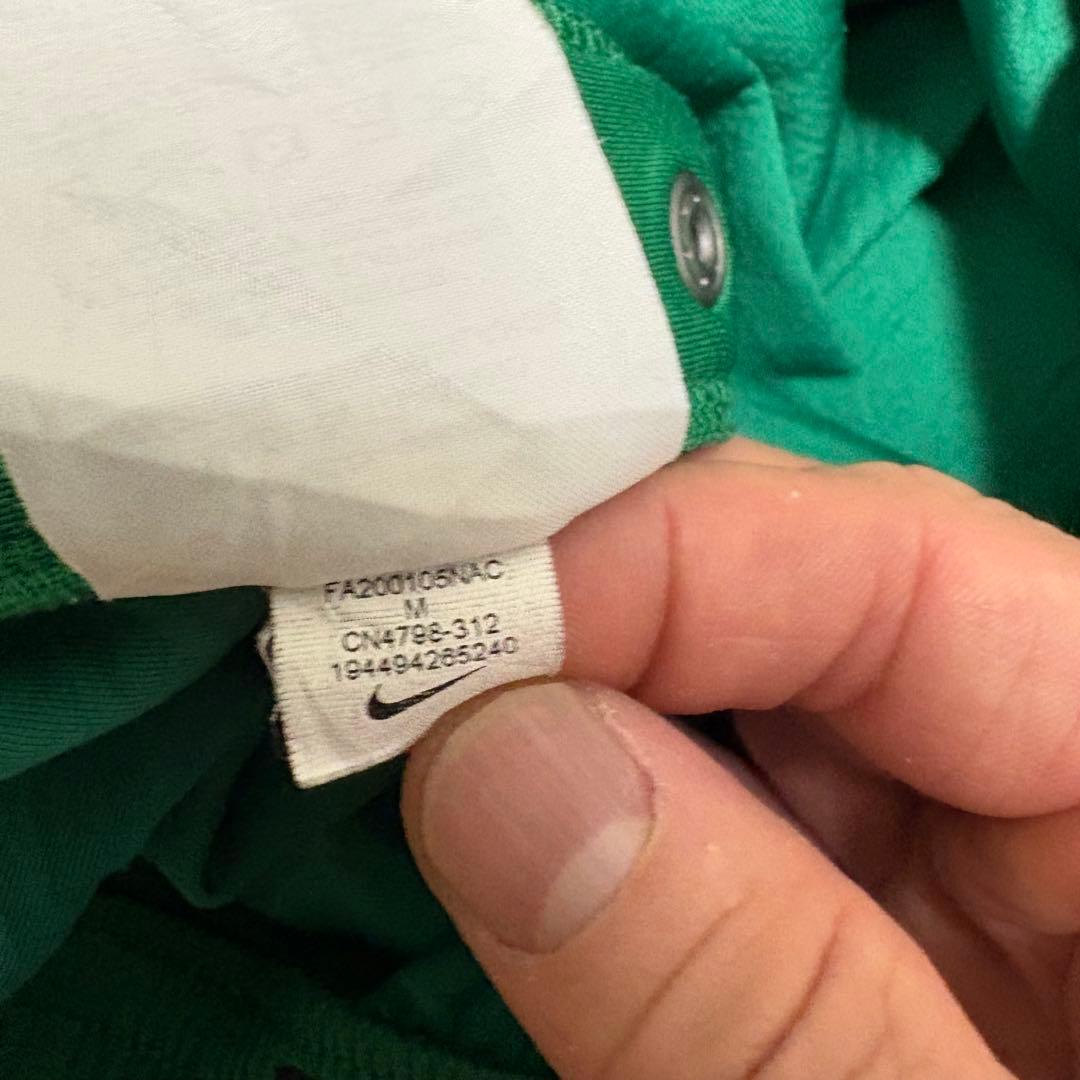 NBA ボストン・セルティックス　NIKE ナイキ　ジャージ　グリーン　M