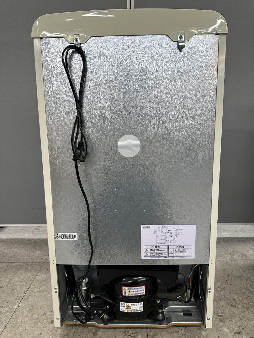 オーヤマ 冷蔵庫　昭和レトロ　PRR-082D-W　81L　2023年製ホワイト