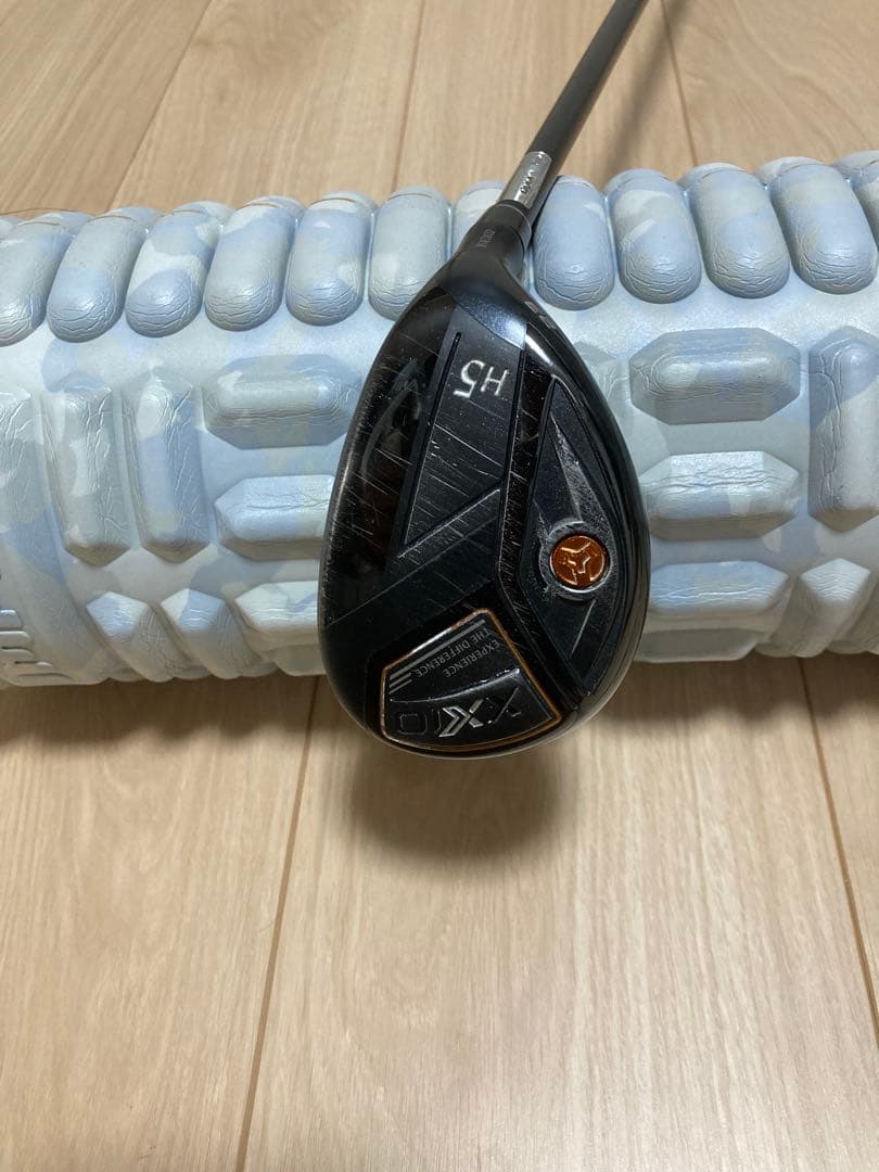 【シモやん】XXIO X-eks 5UT S 純正シャフト グリップ HC