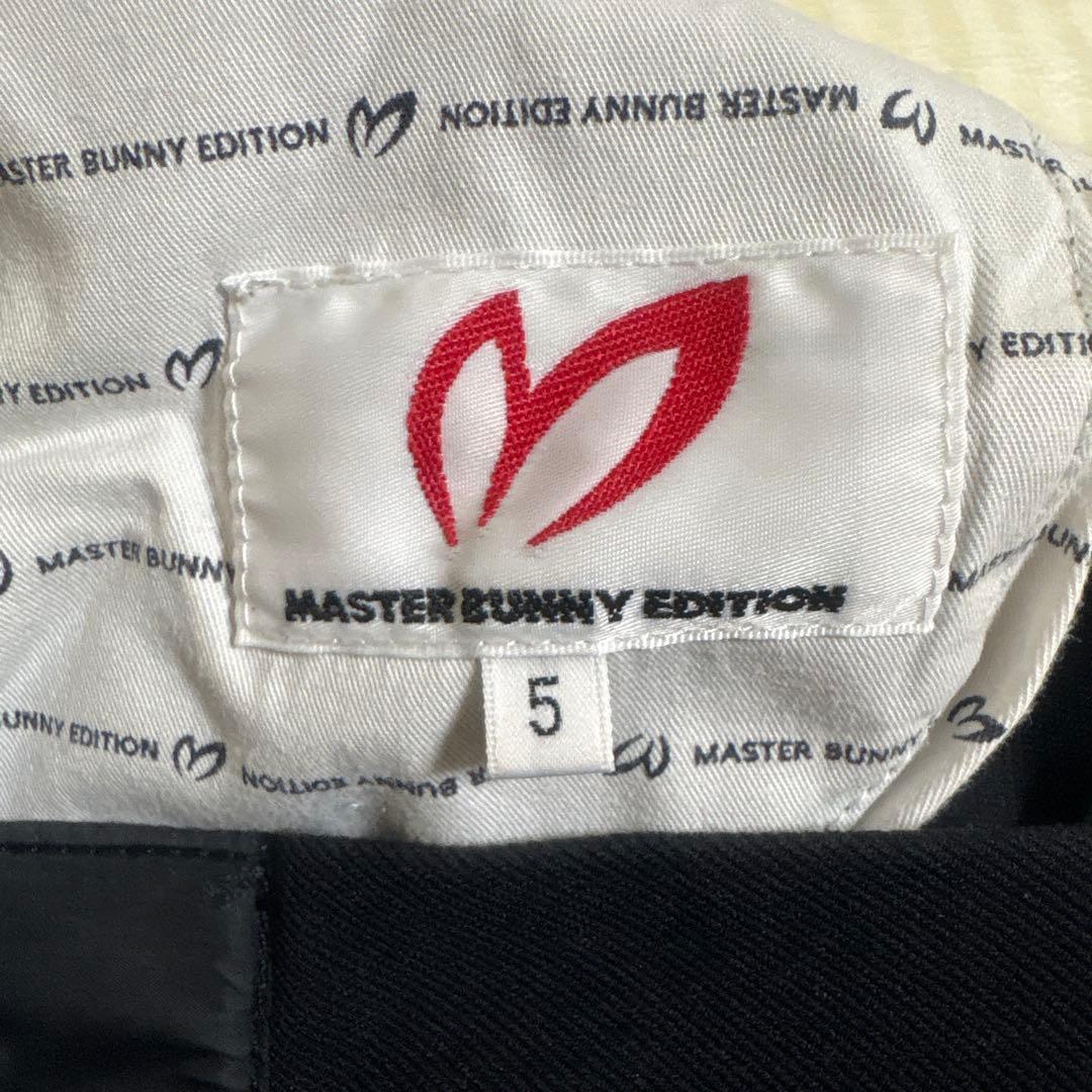 MASTER BUNNY マスターバニー ストレッチ素材 ズボン パンツ 黒