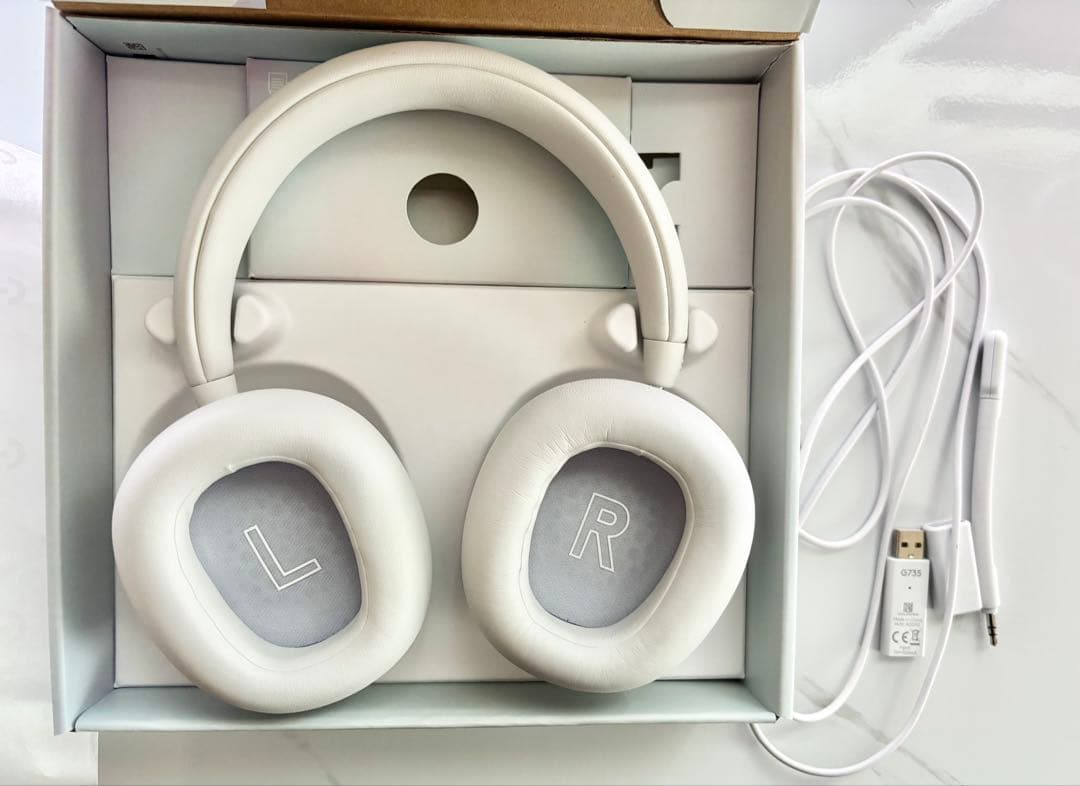 ロジクール Logicool G735 ゲーミングヘッドセット ホワイト