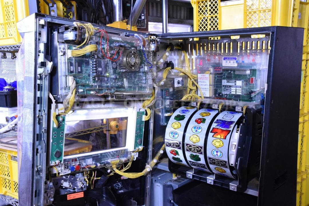 【名機】★押忍！番長2★大都技研★パチスロ★轟パネル★不要機★ジャンク★